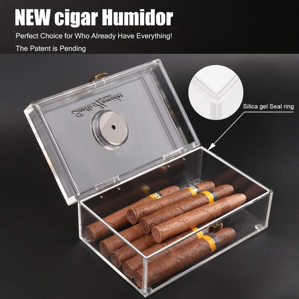 Scotte Acrylic Cigar Humidor - The Humidor Depot